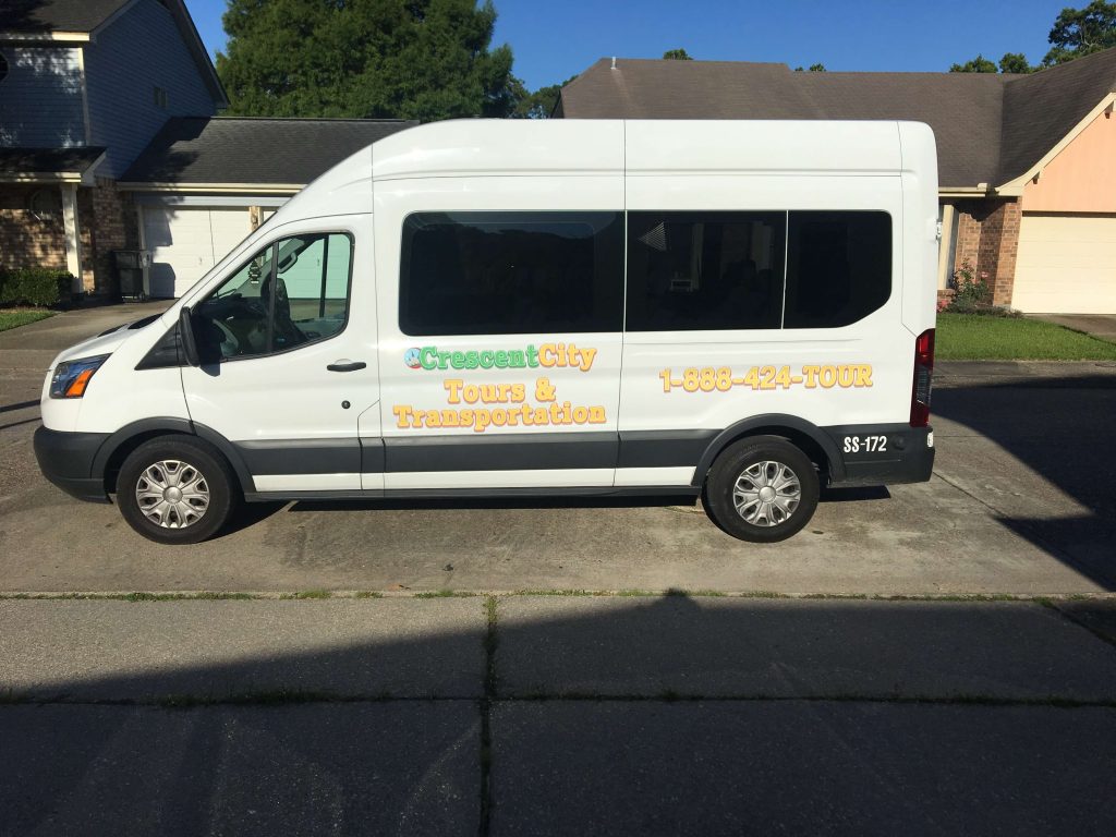 Crescent City Tours & Transportation bus